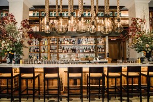 The bar of Italienne.