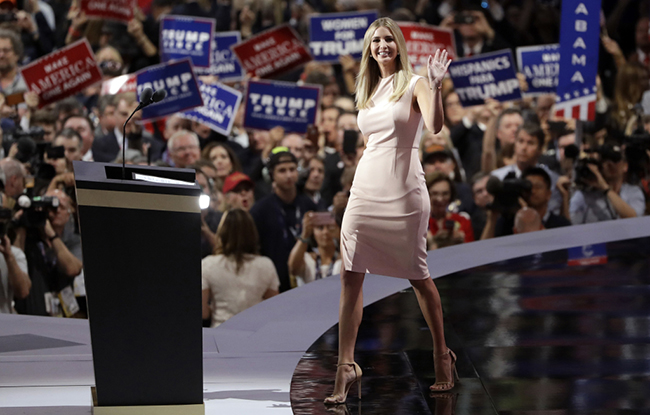 NPD: Campaign Trail Bolsters Ivanka Trump Brand
