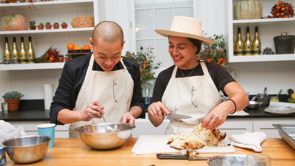Jason Wu and Camille Becerra