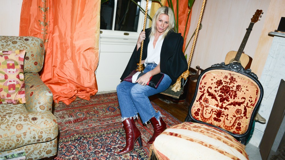 Rachelle Hruska McPherson of Lingua Franca Toasts Net-A-Porter Launch