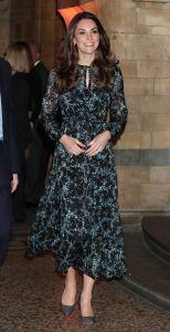 Kate Middleton LK Bennett floral midi dress