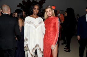 Kelly Rowland and Hailey Baldwin
