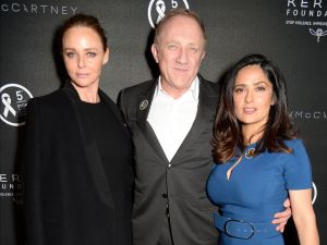 Stella McCartney, François Henri-Pinault Salma Hayek Pinault