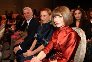 Miuccia Prada and Anna Wintour at Glamour Women of the Year 2016