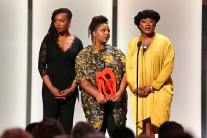 Opal Tometi, Alicia Garza and Patrisse Cullors at Glamour Women of the Year 2016