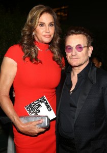 Caitlyn Jenner and Bono at Glamour Women of the Year 2016