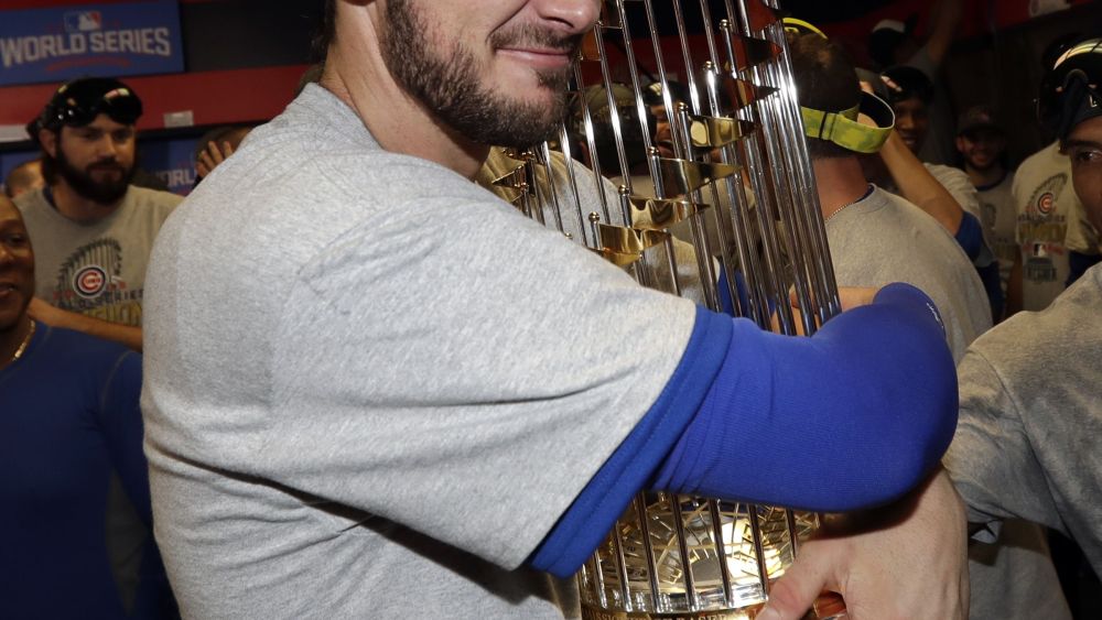 World Series champ Kris Bryant from Chicago Cubs