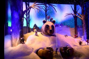Lord & Taylor's "Enchanted Forest" holiday 2016 windows.