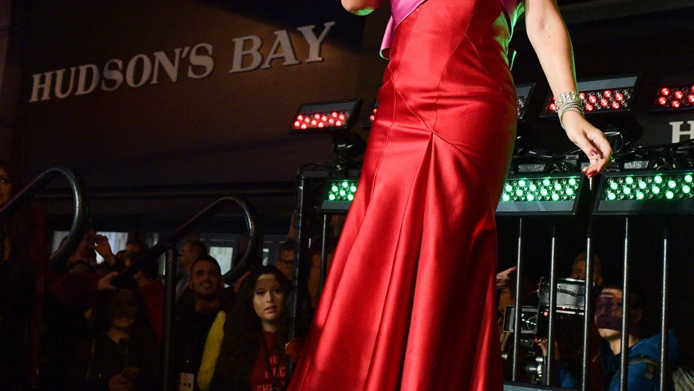 Mariah Carey at Hudson's Bay