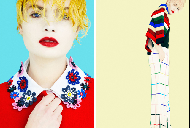 Looks from Mary Katrantzou's November pre-collection.
