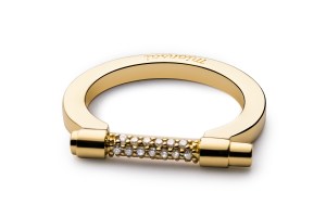 Miansai gold screw cuff ring