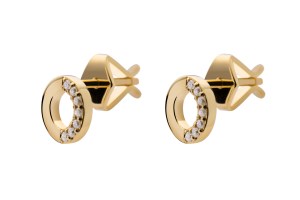 Miansai gold washer earring