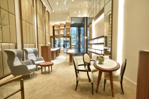The renovated Mikimoto flagship in New York.
