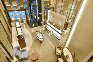 The renovated Mikimoto flagship in New York.