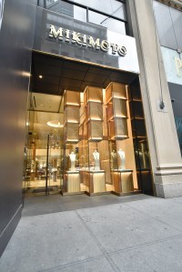 The renovated Mikimoto flagship in New York.