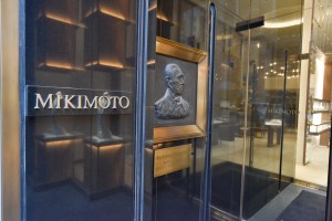 The renovated Mikimoto flagship in New York.