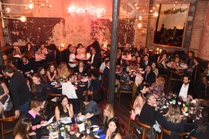 The atmosphere at the New Museum Next Generation Dinner.