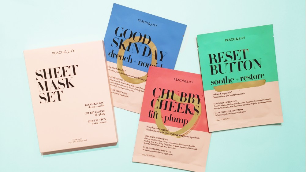Peach & Lily is Launching Sheet Masks