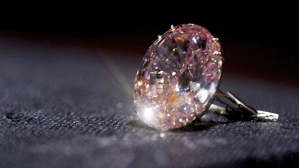 pink diamond ring