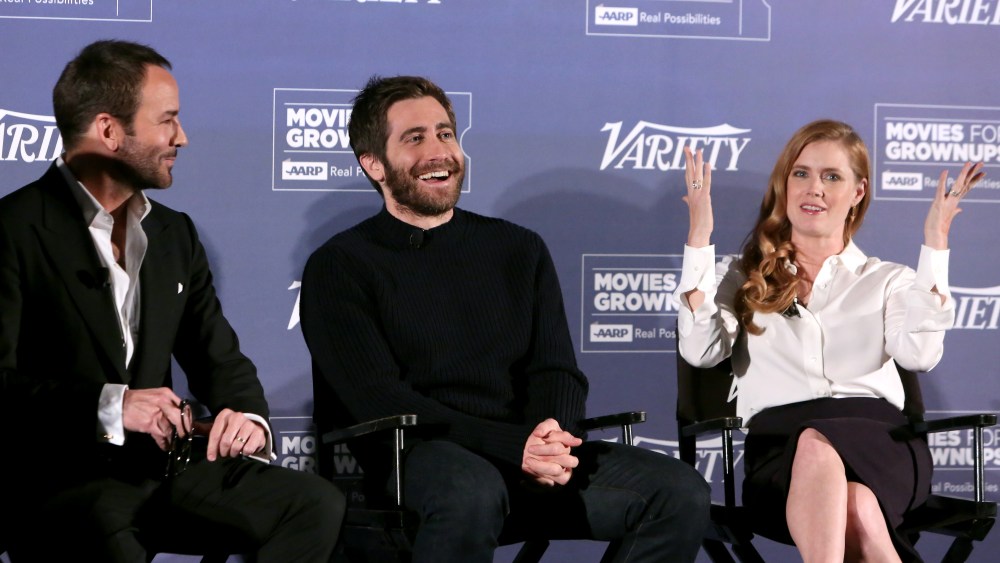 'Nocturnal Animals' Variety Screening Tom Ford, Jake Gyllenhaal Amy Adams