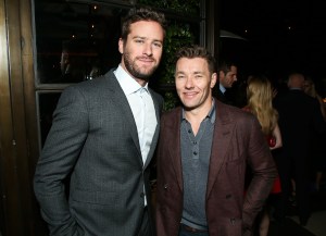 HFPA and InStyle Miss Golden Globe 2017 party Armie Hammer and Joel Edgerton