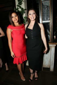 HFPA and InStyle Miss Golden Globe 2017 party Gina Rodriguez and Rachel Bloom