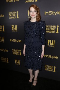 HFPA and InStyle Miss Golden Globe 2017 party Emma Stone