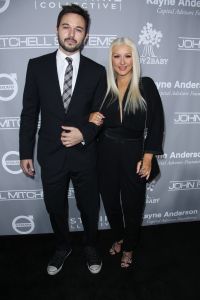 Baby2Baby Gala 2016 Matt Rutler and Christina Aguilera