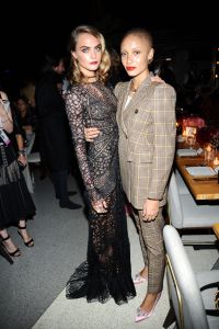 Cara Delevigne and Adwoa Aboah at Glamour Women of the Year 2016