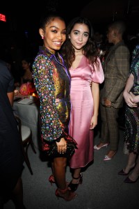 Yara Shahidi and Rowan Blanchard at Glamour Women of the Year 2016