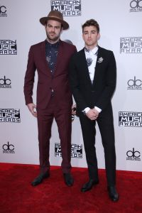 Alex Pall and Andrew Taggart AMAs red carpet