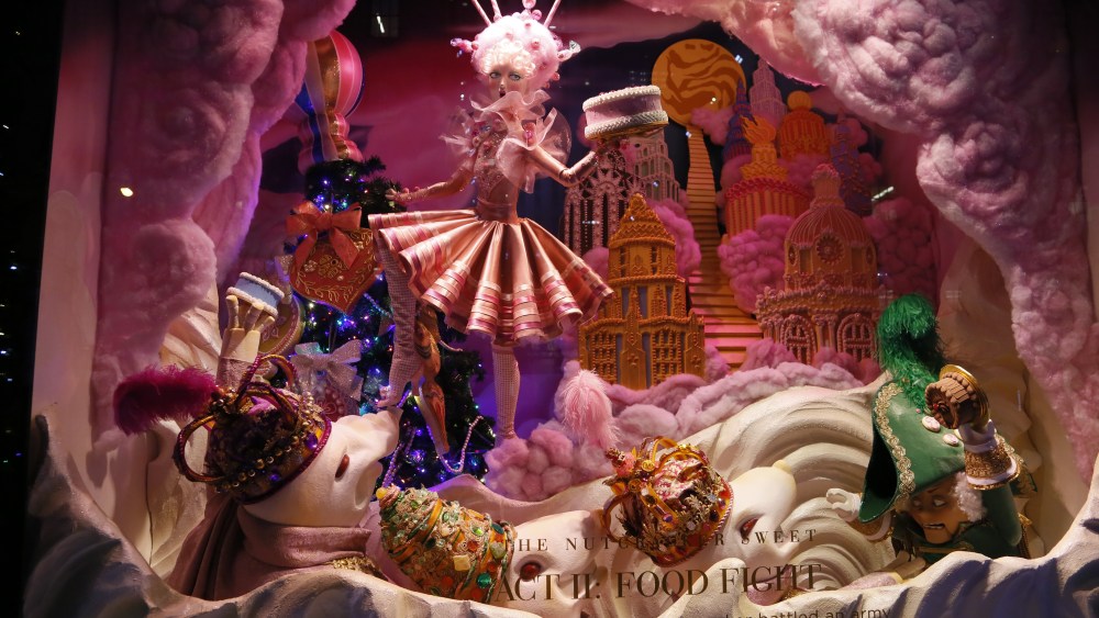 A Saks Holiday Window.