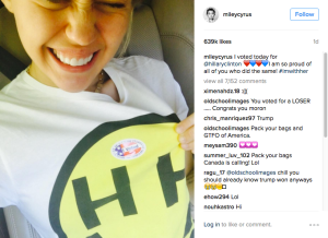 Miley Cyrus Instagram