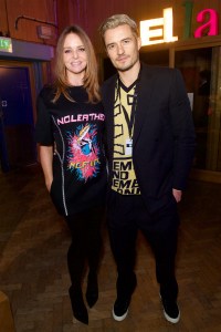 Stella McCartney and Orlando Bloom