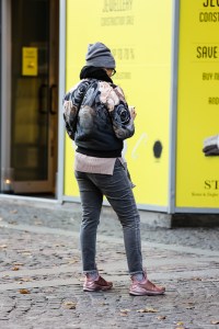 Street style at the Copenhagen Film Festival.