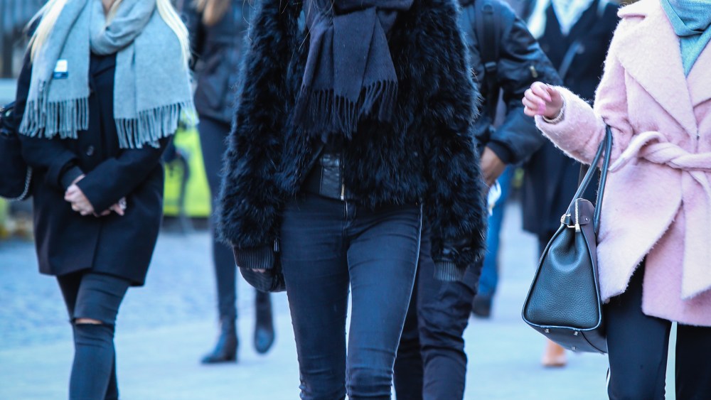 Street style at the Copenhagen Film Festival.