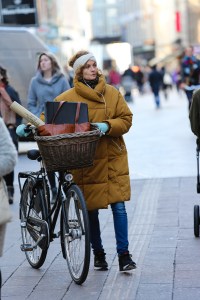 Street style at the Copenhagen Film Festival.