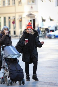 Street style at the Copenhagen Film Festival.