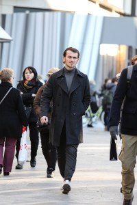 Street style at the Copenhagen Film Festival.