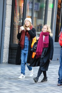Street style at the Copenhagen Film Festival.