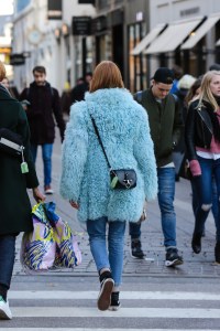 Street style at the Copenhagen Film Festival.