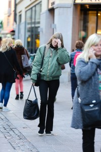 Street style at the Copenhagen Film Festival.