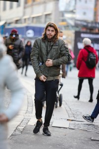 Street style at the Copenhagen Film Festival.