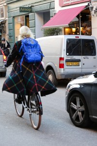 Street style at the Copenhagen Film Festival.
