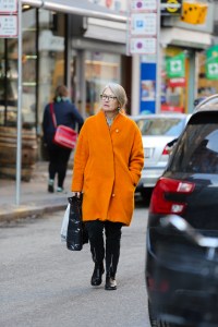 Street style at the Copenhagen Film Festival.