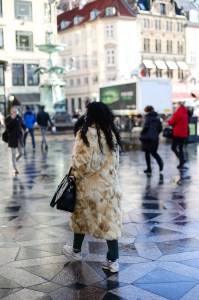 Street style at the Copenhagen Film Festival.