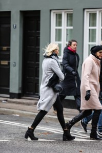 Street style at the Copenhagen Film Festival.