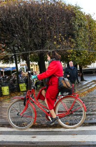 Street style at the Copenhagen Film Festival.