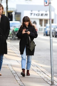 Street style at the Copenhagen Film Festival.
