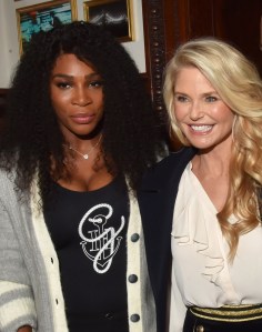 Serena Williams and Christie Brinkley